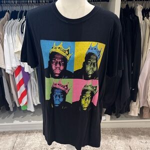 Target Black Short-Sleeve Graphic Tee with Multicolor Pop-Art Squares